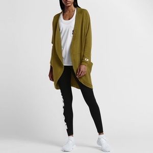 Nike Cotton sportswear Women’s olive cardigan